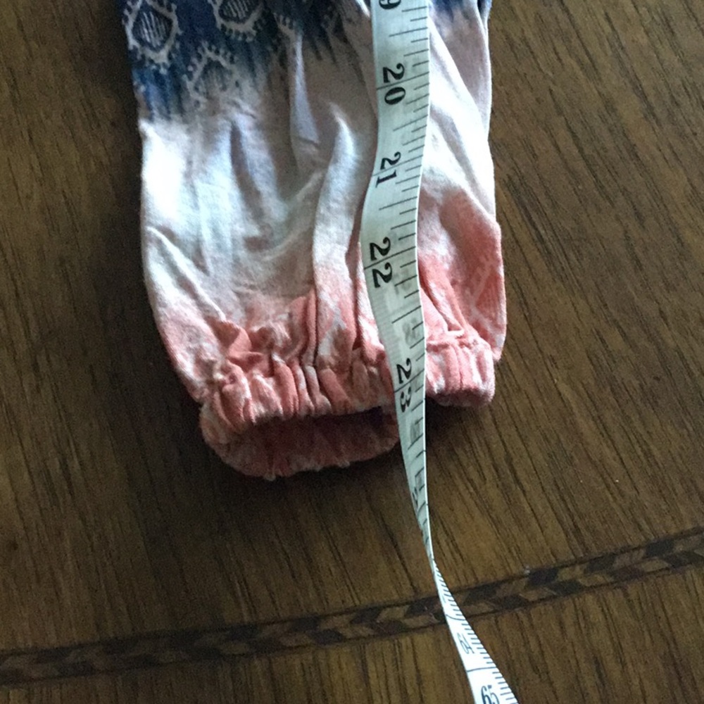 Boho Vintage America long sleeve tie top, XS - Picture 5 of 8